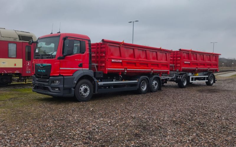 Zemědělská nástavba - otevíratelné bočnice k nakládání vaků